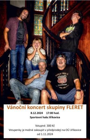 Vánoční koncert se skupinou Fleret 1