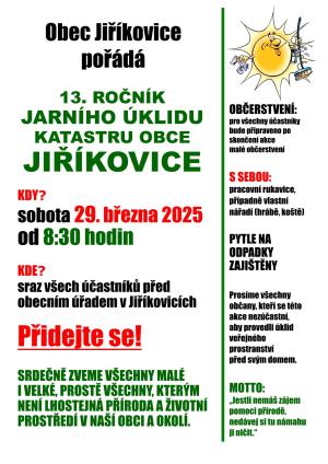 Jarní úklid obce 1