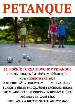 Turnaj v petanque 1